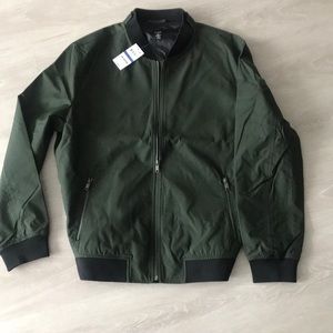 Men’s Alfani Olive Green Bomber Jacket